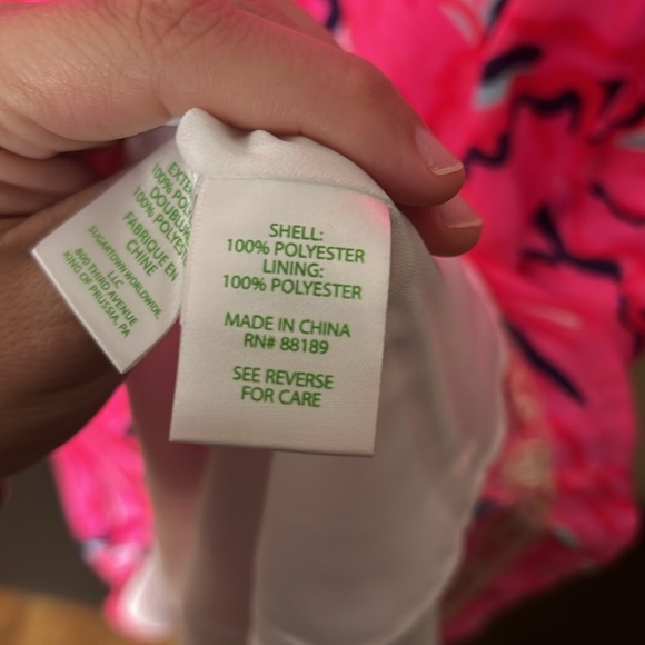LILLY PULITZER Flirty Engineered Iona Shift Dress Size Medium - Picture 5 of 6
